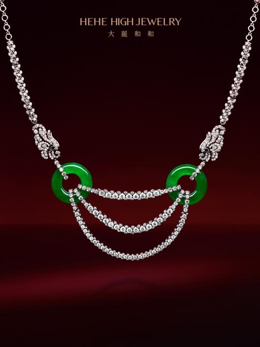 龙气万象-大麗和和「腾龙图」翡翠高级珠宝系列