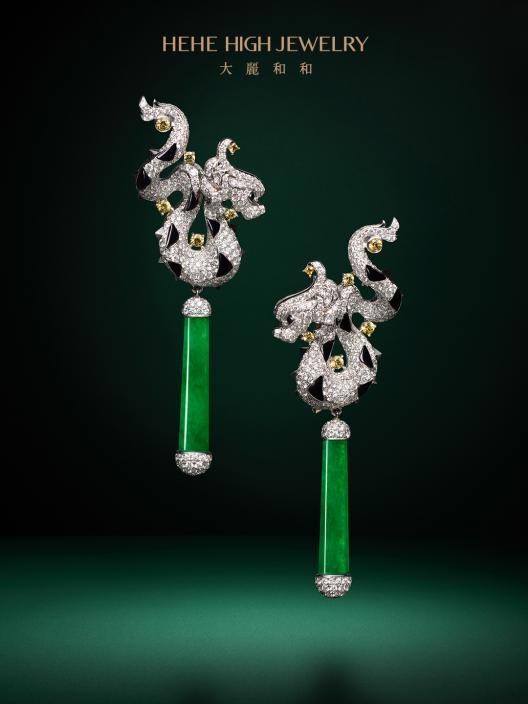 龙气万象-大麗和和「腾龙图」翡翠高级珠宝系列