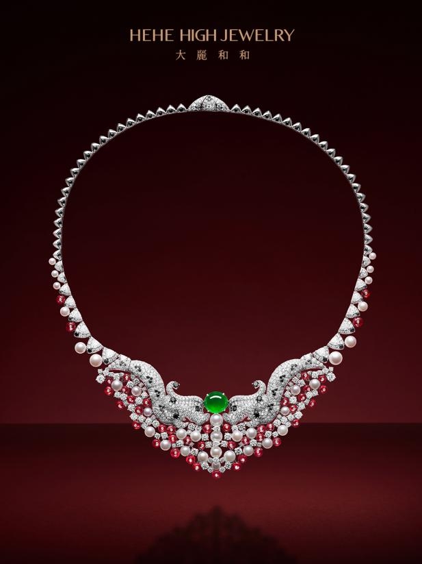 龙气万象-大麗和和「腾龙图」翡翠高级珠宝系列