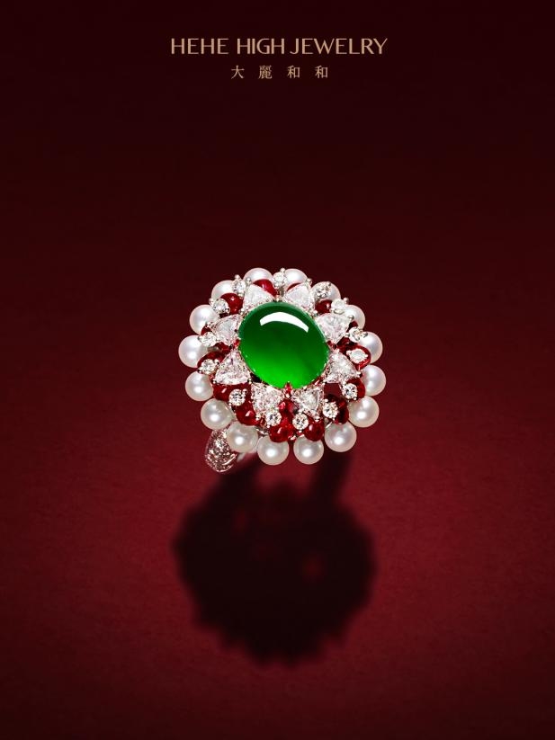 龙气万象-大麗和和「腾龙图」翡翠高级珠宝系列